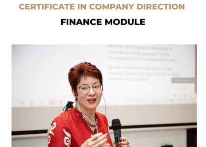 Today in Astana, the Finance module of the Certificate in Company Direction programme has started
